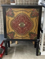 Painted Console Cabinet