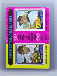 Wille Mays 1975 Topps