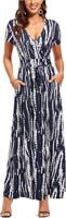 $43 (XL) Women's Long Dresses (Blue)