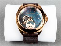 Android "Rotator" Gold-Tone MOP Wristwatch