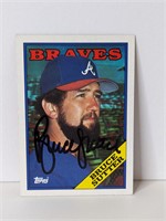 Bruce Sutter Autograph Card