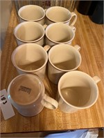 Corning coffee, cups 8