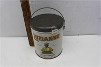 Vintage Luzianne Coffee  Bucket