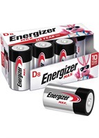 Energizer D batteries 8 pack