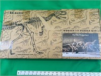 Velociraptor wooden 3-D puzzle kit