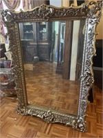 Ornate, Gild Gold Hard Molded Plastic Frame