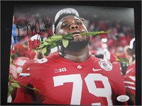 Dawand Jones Signed 8x10 Photo JSA Witnessed