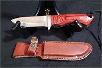 Beautiful Grohmann hunting knife & sheath