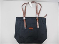 Blue Oversized Shoulder Bag W/ Detachable Purse