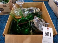 Box of misc. glassware