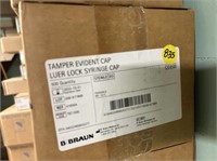 Box Luer Lock Syringe Cap EXPIRED