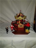 Santas Carousel Musical Park with Box