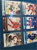 Various young guns hockey cards