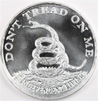 Silver 1oz Round - Don't Tread on Me