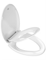 YASFEL Toilet Seat with Toddler Toilet Seat Built