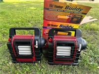 2 Mr Heater Portable Propane Heaters