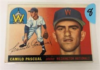 1955 Topps Camilo Pascul #84