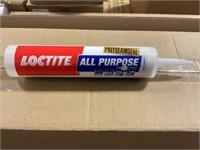 Loctite® Adhesive Clear Caulk x 12 Tubes(1Case)