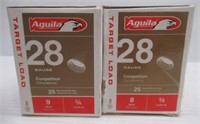 (50) Rounds of Aguila 2 3/4" 3/4 oz. 9 shot 12