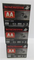 (75) Rounds of Winchester 2 3/4" 3/4 oz. 9 shot