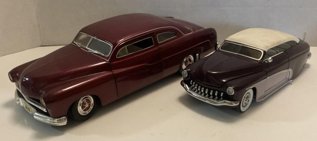 Ertl 1:18 Scale Diecast 1951 Mercury Coupe and The
