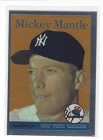 MICKEY MANTLE 1996 TOPPS FINEST 1958 TOPPS #8