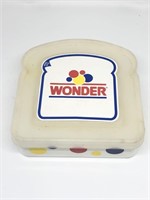 Vintage Plastic Wonder Bread sandwich container