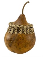 Handcrafted Gourd Bowl by John Woodard
