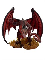 The New Beginning "The Fire Storm" Dragon Statue