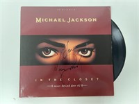 Autograph COA Michael Jackson Vinyl