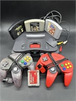 N64 System w/ Expansion Pack Controllers & Games