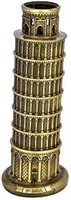 STYLE Metallic Leaning Tower of Pisa Statue Souven