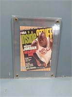 Michael Jordan card in plastic