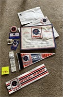 Chicago Bears Fan Club Items