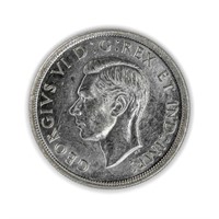 1939 Canadian silver dollar