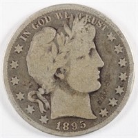 1895 Barber Half Dollar