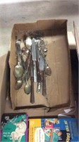 Early flatware and some child's videos