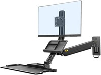 Sit Stand Wall Mount for 19'-27' Screens
