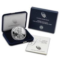 2014-W US Mint American Silver Eagle Proof Coin