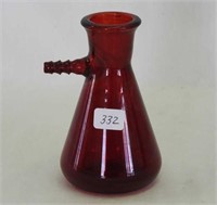 Pyrex red glass 4 1/2" beaker