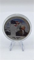 John Adams Commemorative Presidential Coin