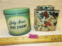 Lady Anne Mint Straws Specialty Candy Co Baltimore