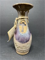 Seagrove Biblical Pottery Vase