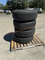 4- 2014 Ford F150 Chrome Wheels w/ 275/65R18 Tires
