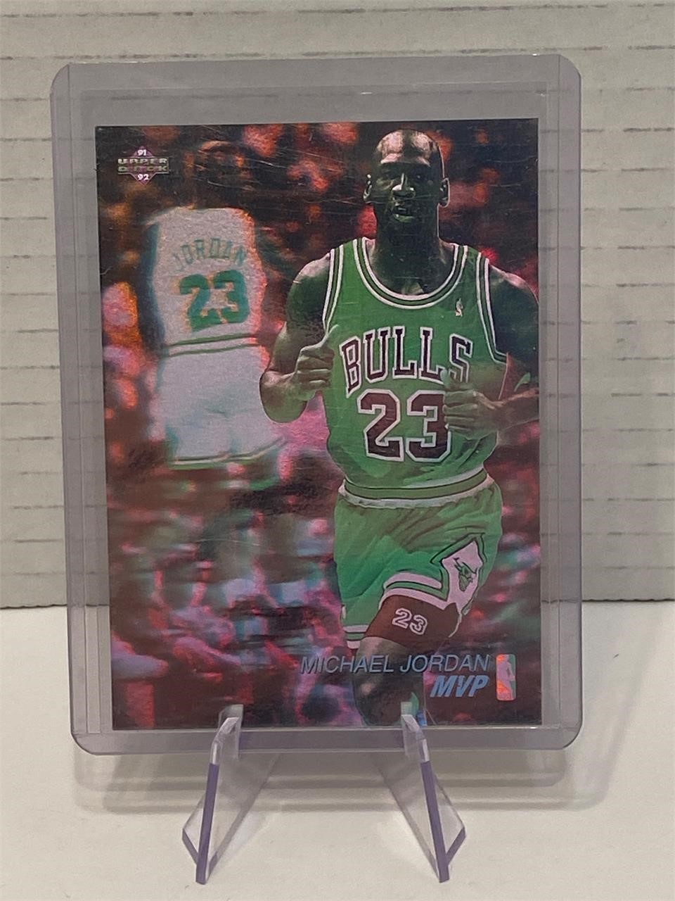 Michael Jordan Hologram Card