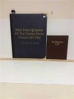 Quarters and dollar collection display books