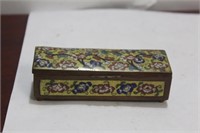 An Antique Chinese Small Cloisonne Box