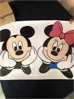 Mickey And Minnie Wall Decal