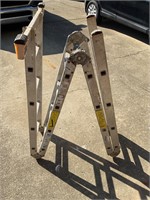 Krause folding Aluminum ladder