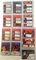 13 Michael Jordan Iconic Ink basketball cards with